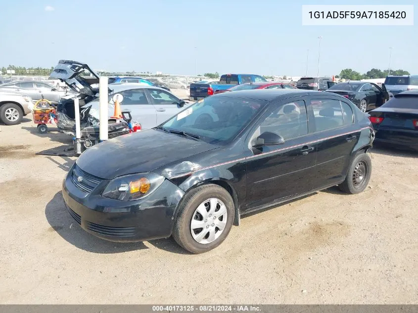 1G1AD5F59A7185420 2010 Chevrolet Cobalt Lt