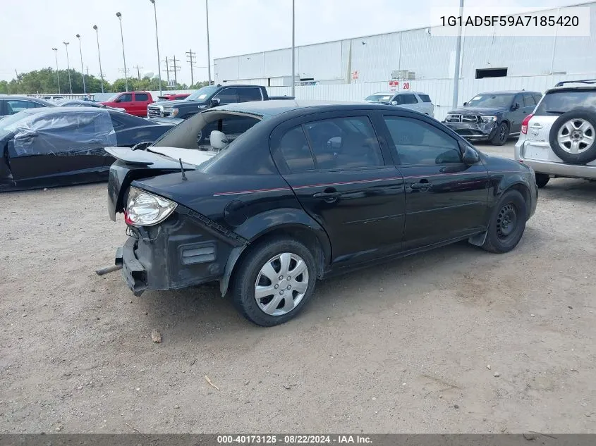 1G1AD5F59A7185420 2010 Chevrolet Cobalt Lt