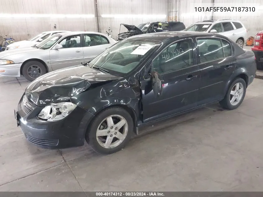 2010 Chevrolet Cobalt Lt VIN: 1G1AF5F59A7187310 Lot: 40174312