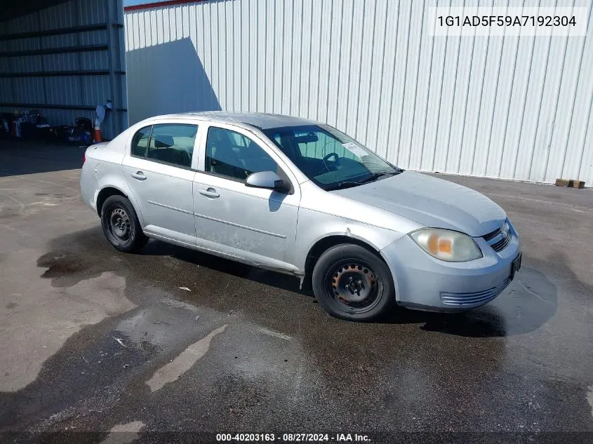 2010 Chevrolet Cobalt Lt VIN: 1G1AD5F59A7192304 Lot: 40203163