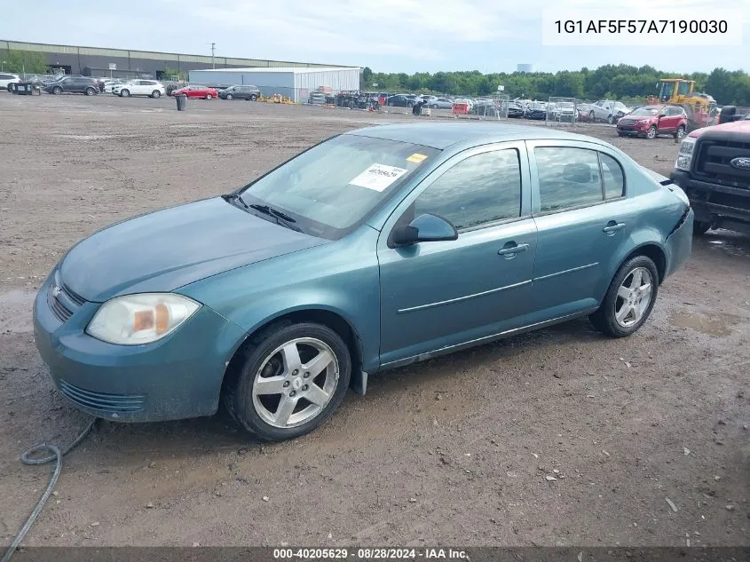 2010 Chevrolet Cobalt Lt VIN: 1G1AF5F57A7190030 Lot: 40205629