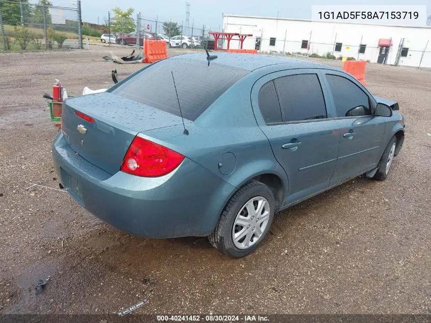 2010 Chevrolet Cobalt Lt VIN: 1G1AD5F58A7153719 Lot: 40241452