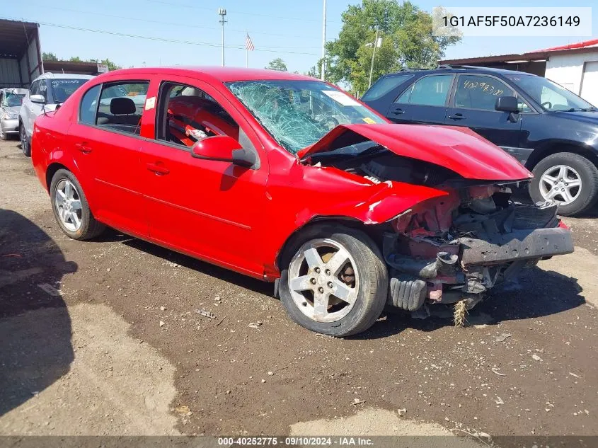 2010 Chevrolet Cobalt Lt VIN: 1G1AF5F50A7236149 Lot: 40252775