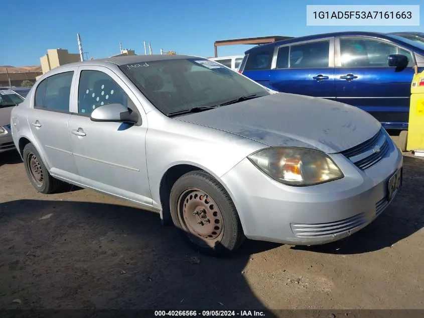 2010 Chevrolet Cobalt 1Lt VIN: 1G1AD5F53A7161663 Lot: 40266566