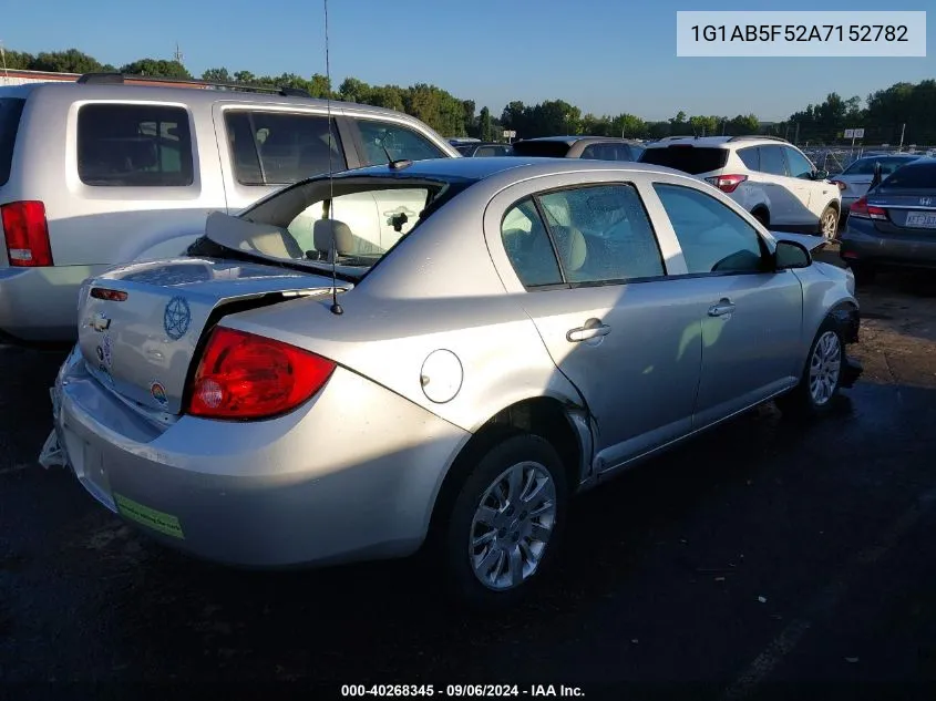 2010 Chevrolet Cobalt Ls VIN: 1G1AB5F52A7152782 Lot: 40268345