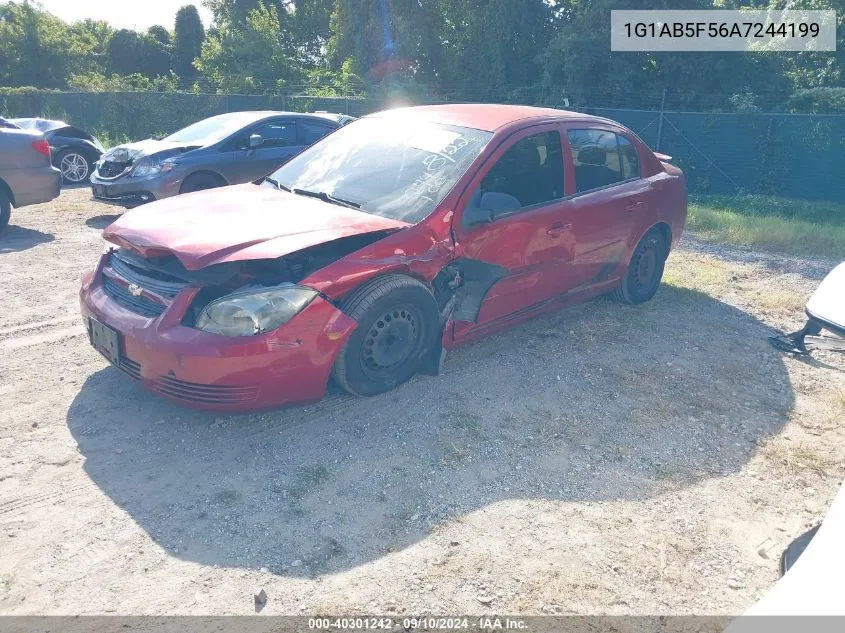 2010 Chevrolet Cobalt Ls VIN: 1G1AB5F56A7244199 Lot: 40301242