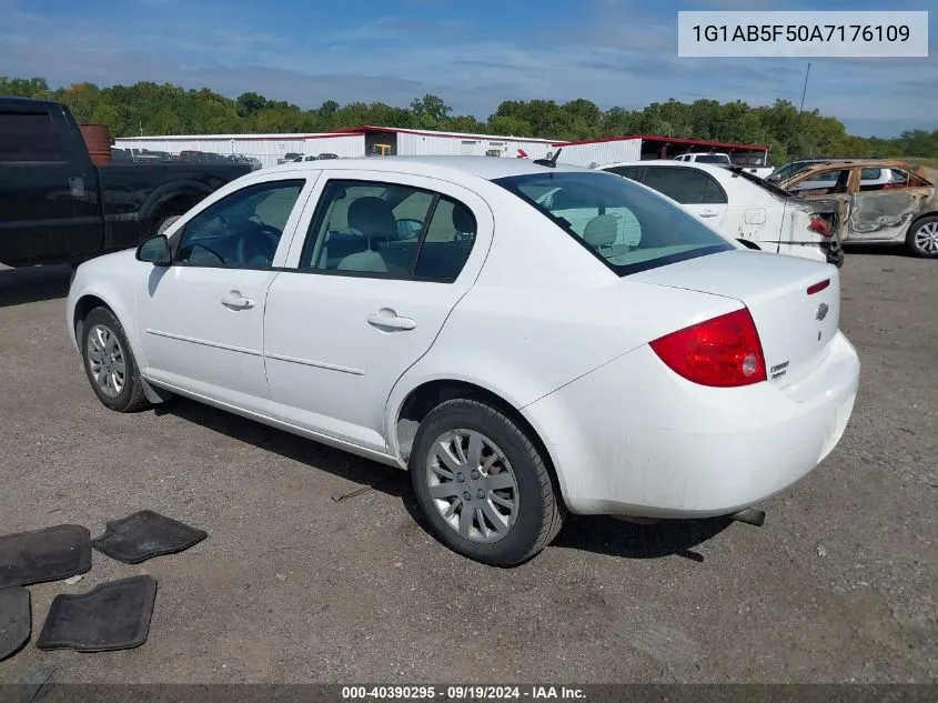 2010 Chevrolet Cobalt Ls VIN: 1G1AB5F50A7176109 Lot: 40390295