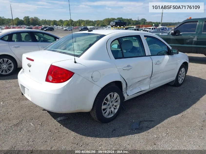 2010 Chevrolet Cobalt Ls VIN: 1G1AB5F50A7176109 Lot: 40390295