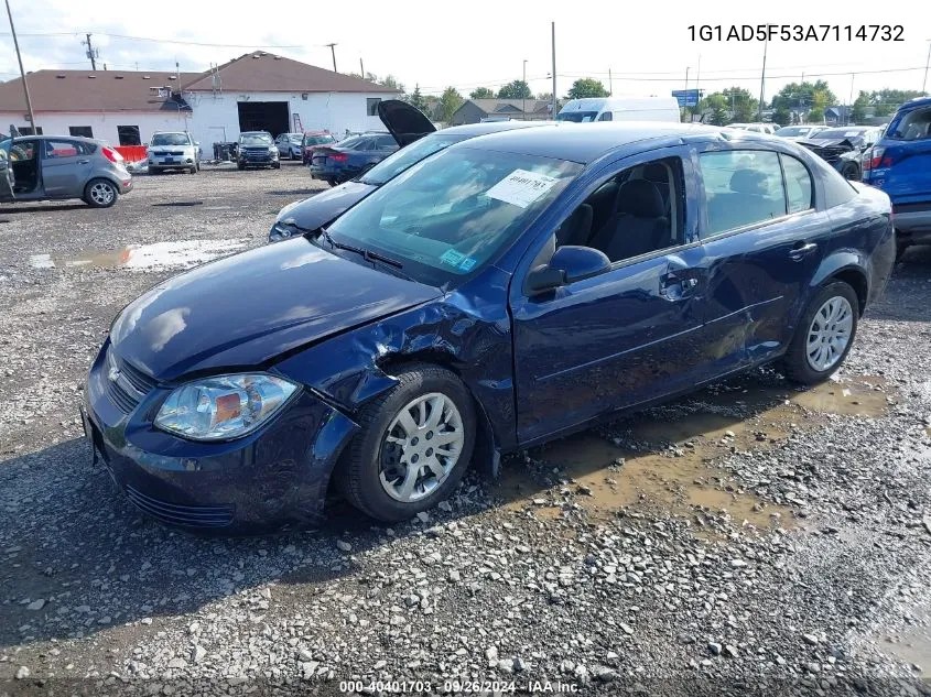 1G1AD5F53A7114732 2010 Chevrolet Cobalt Lt