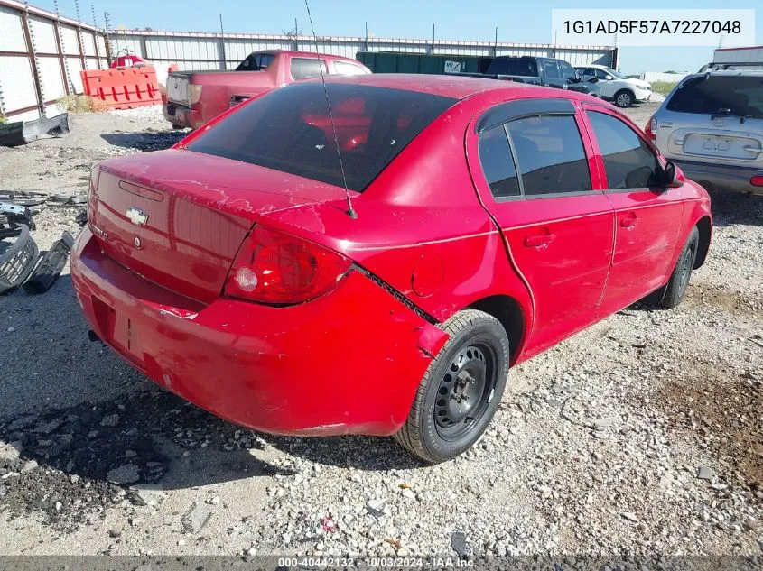 1G1AD5F57A7227048 2010 Chevrolet Cobalt Lt