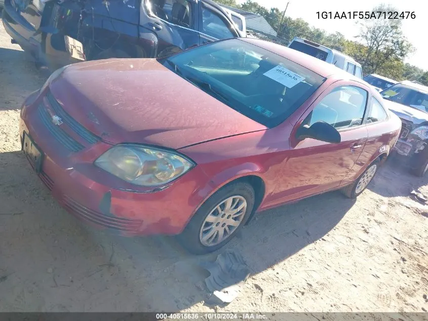 2010 Chevrolet Cobalt Ls VIN: 1G1AA1F55A7122476 Lot: 40515636