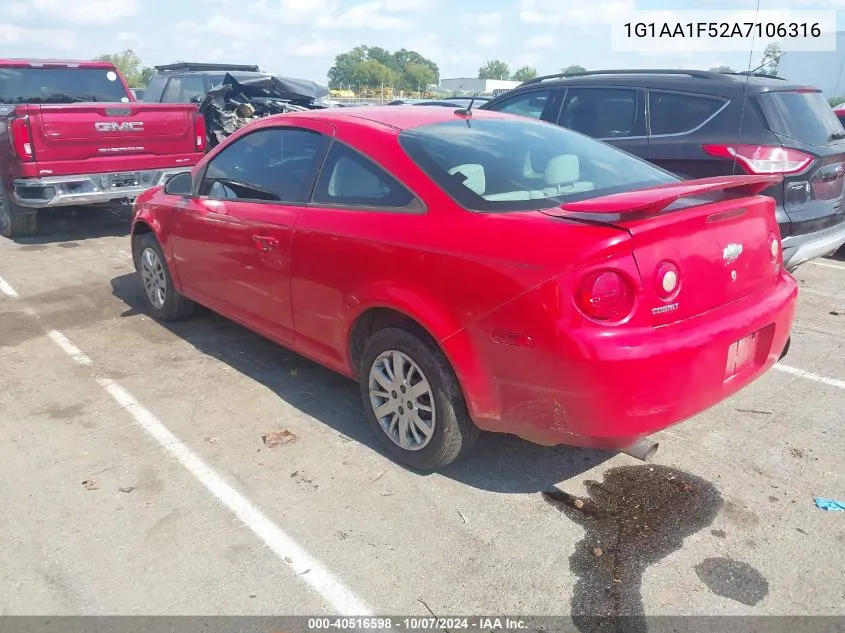 2010 Chevrolet Cobalt Ls VIN: 1G1AA1F52A7106316 Lot: 40516598