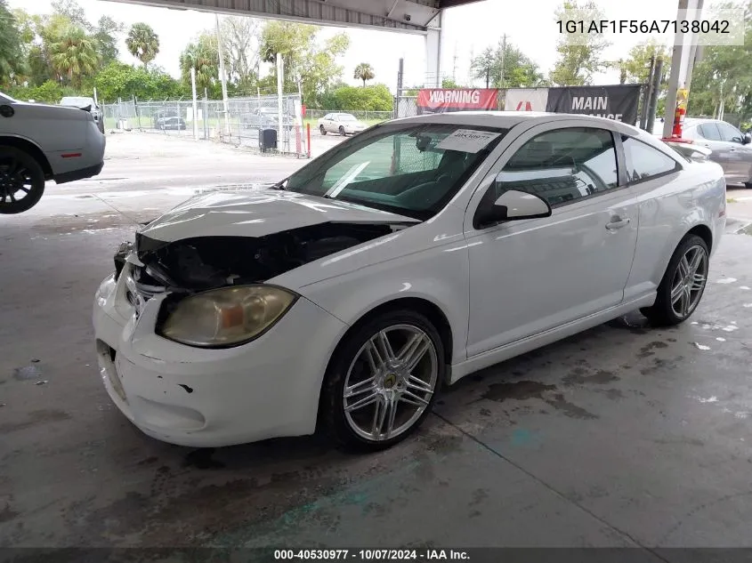 2010 Chevrolet Cobalt 2Lt VIN: 1G1AF1F56A7138042 Lot: 40530977