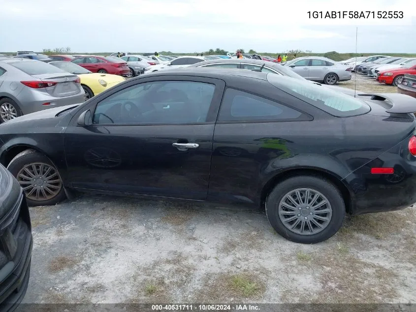 2010 Chevrolet Cobalt Ls VIN: 1G1AB1F58A7152553 Lot: 40531711