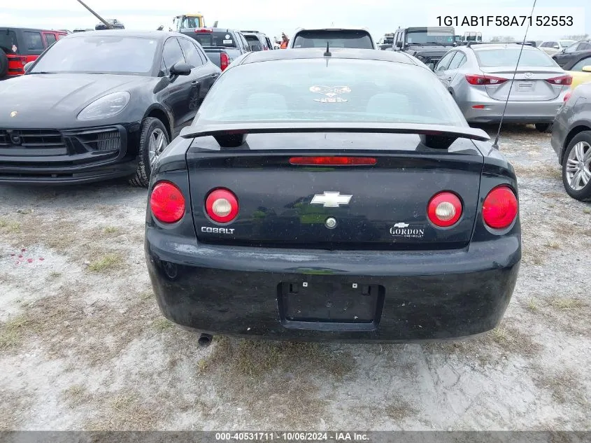 2010 Chevrolet Cobalt Ls VIN: 1G1AB1F58A7152553 Lot: 40531711