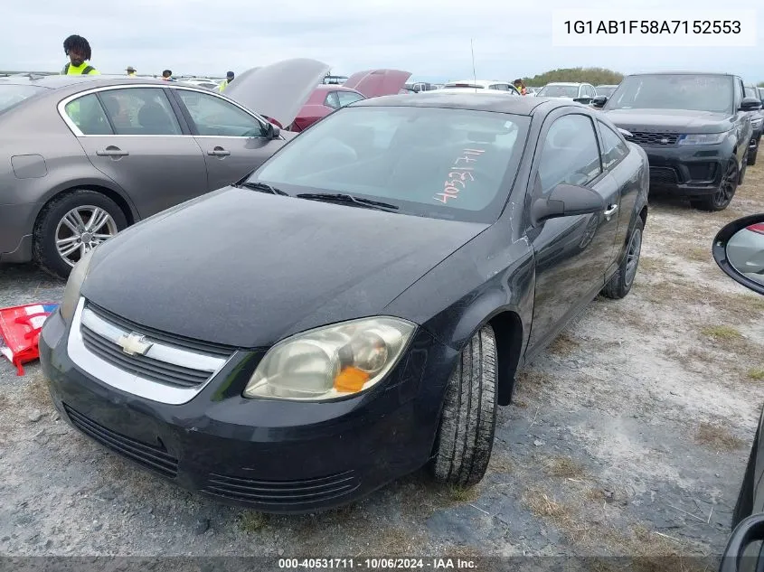 2010 Chevrolet Cobalt Ls VIN: 1G1AB1F58A7152553 Lot: 40531711