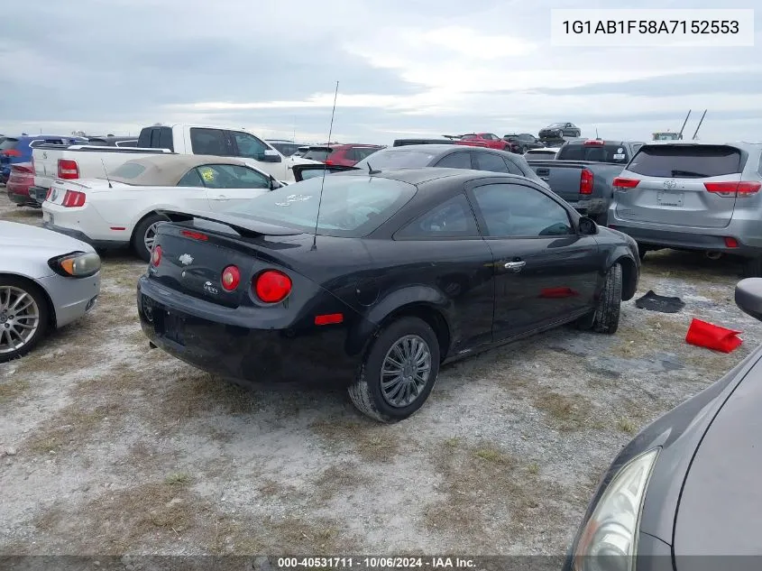 2010 Chevrolet Cobalt Ls VIN: 1G1AB1F58A7152553 Lot: 40531711