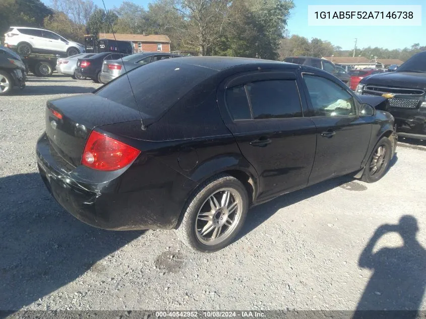 2010 Chevrolet Cobalt Ls VIN: 1G1AB5F52A7146738 Lot: 40542952