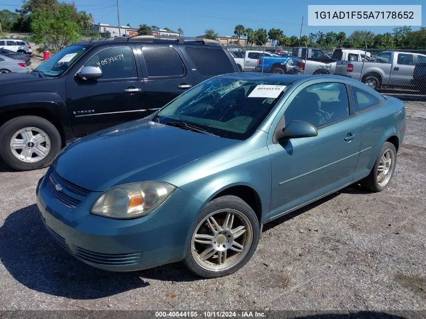 2010 Chevrolet Cobalt 1Lt VIN: 1G1AD1F55A7178652 Lot: 40544155