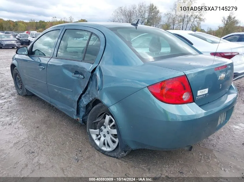 2010 Chevrolet Cobalt Lt VIN: 1G1AD5F5XA7145279 Lot: 40593909