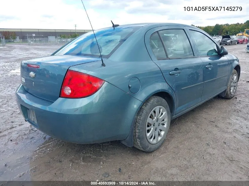 2010 Chevrolet Cobalt Lt VIN: 1G1AD5F5XA7145279 Lot: 40593909