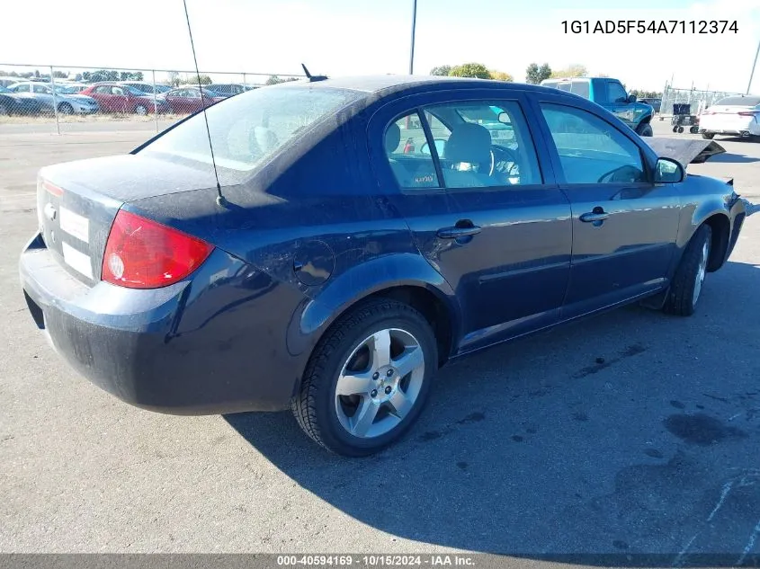 1G1AD5F54A7112374 2010 Chevrolet Cobalt Lt