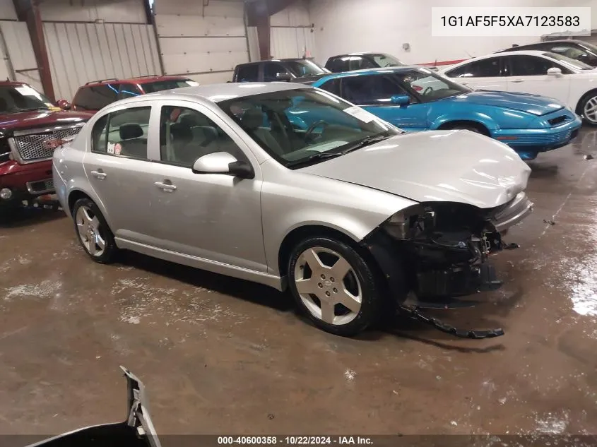 2010 Chevrolet Cobalt Lt VIN: 1G1AF5F5XA7123583 Lot: 40600358