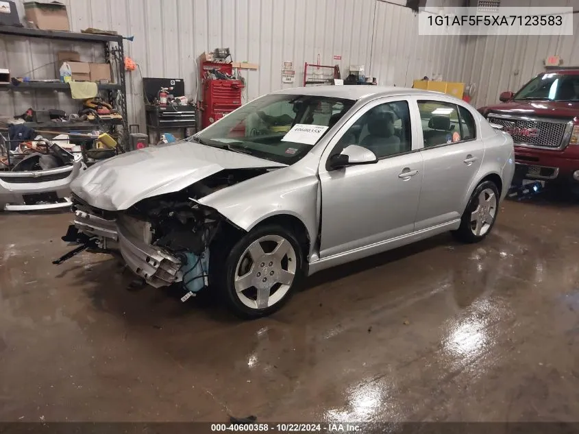 2010 Chevrolet Cobalt Lt VIN: 1G1AF5F5XA7123583 Lot: 40600358