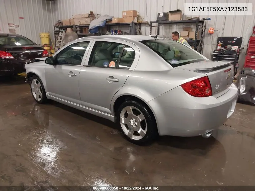 2010 Chevrolet Cobalt Lt VIN: 1G1AF5F5XA7123583 Lot: 40600358