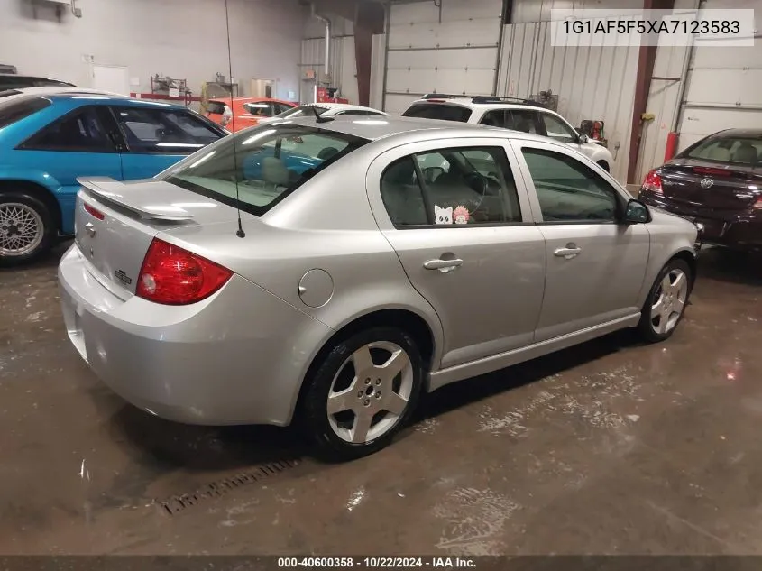 2010 Chevrolet Cobalt Lt VIN: 1G1AF5F5XA7123583 Lot: 40600358