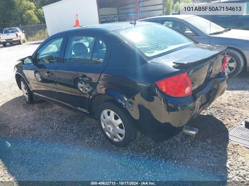 2010 Chevrolet Cobalt Ls VIN: 1G1AB5F50A7154613 Lot: 40622713