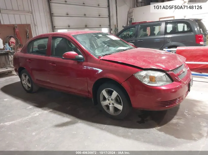 2010 Chevrolet Cobalt 1Lt VIN: 1G1AD5F50A7148126 Lot: 40630972