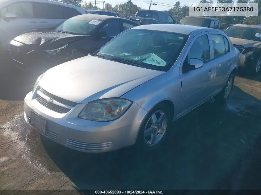 2010 Chevrolet Cobalt Lt VIN: 1G1AF5F53A7175380 Lot: 40652893