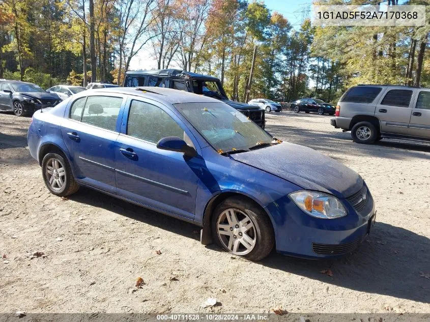 2005 Chevrolet Cobalt Ls VIN: 1G1AD5F52A7170368 Lot: 40711528