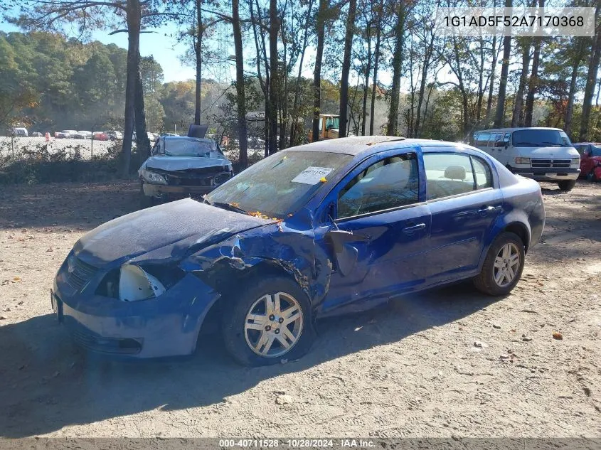 2005 Chevrolet Cobalt Ls VIN: 1G1AD5F52A7170368 Lot: 40711528