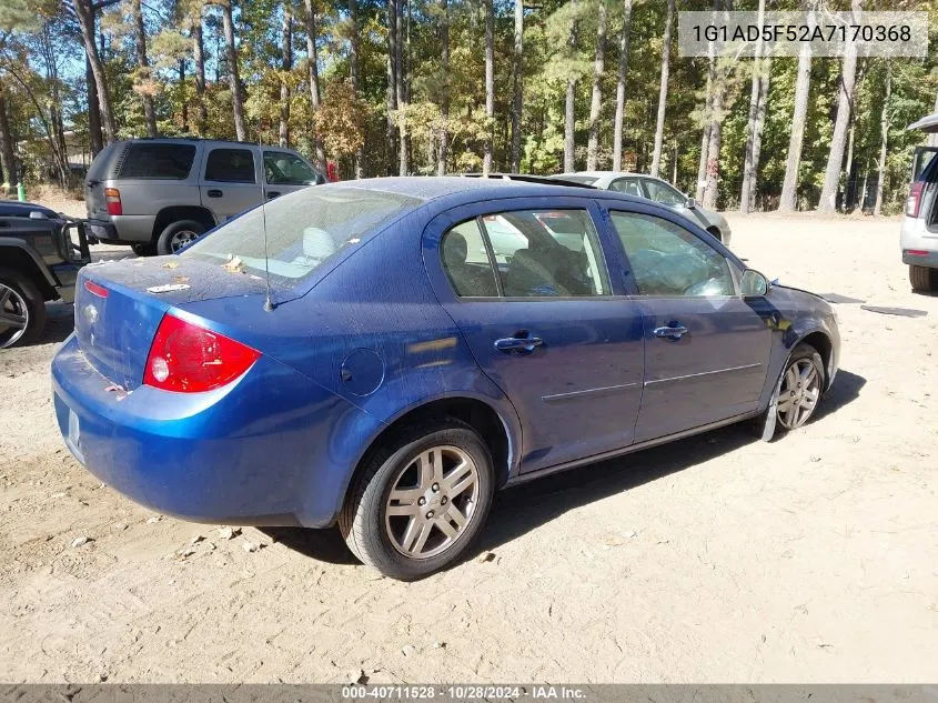 2005 Chevrolet Cobalt Ls VIN: 1G1AD5F52A7170368 Lot: 40711528