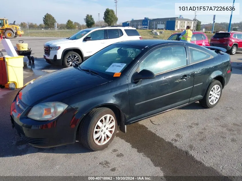 2010 Chevrolet Cobalt Lt VIN: 1G1AD1F57A7226636 Lot: 40718862