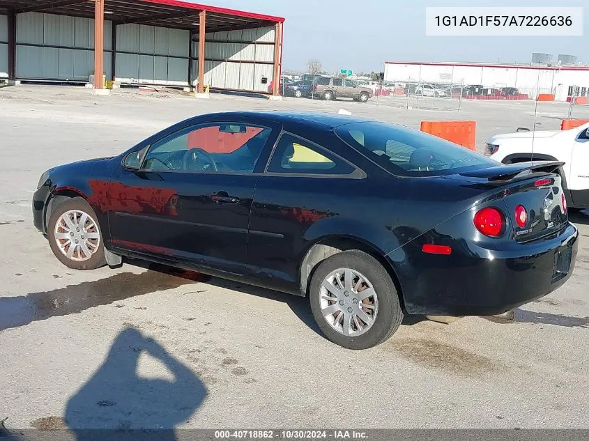 2010 Chevrolet Cobalt Lt VIN: 1G1AD1F57A7226636 Lot: 40718862