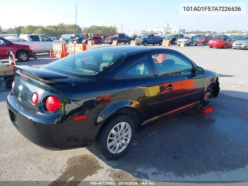 2010 Chevrolet Cobalt Lt VIN: 1G1AD1F57A7226636 Lot: 40718862