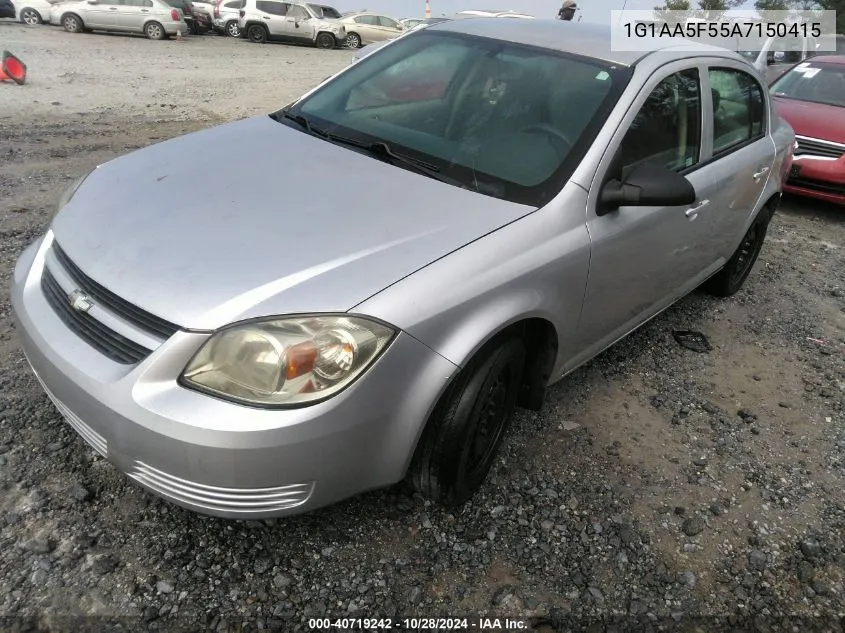 2010 Chevrolet Cobalt Ls VIN: 1G1AA5F55A7150415 Lot: 40719242