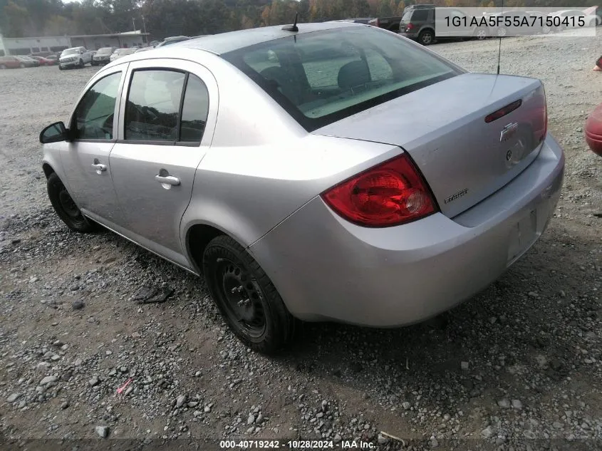 2010 Chevrolet Cobalt Ls VIN: 1G1AA5F55A7150415 Lot: 40719242