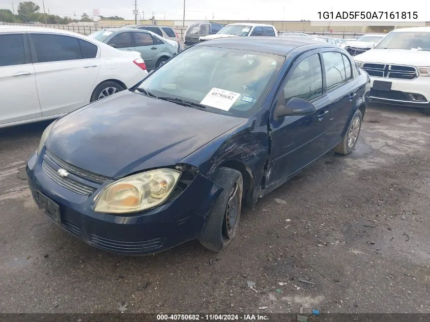 2010 Chevrolet Cobalt Lt VIN: 1G1AD5F50A7161815 Lot: 40750682