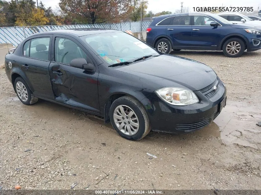 2010 Chevrolet Cobalt Ls VIN: 1G1AB5F55A7239785 Lot: 40780551