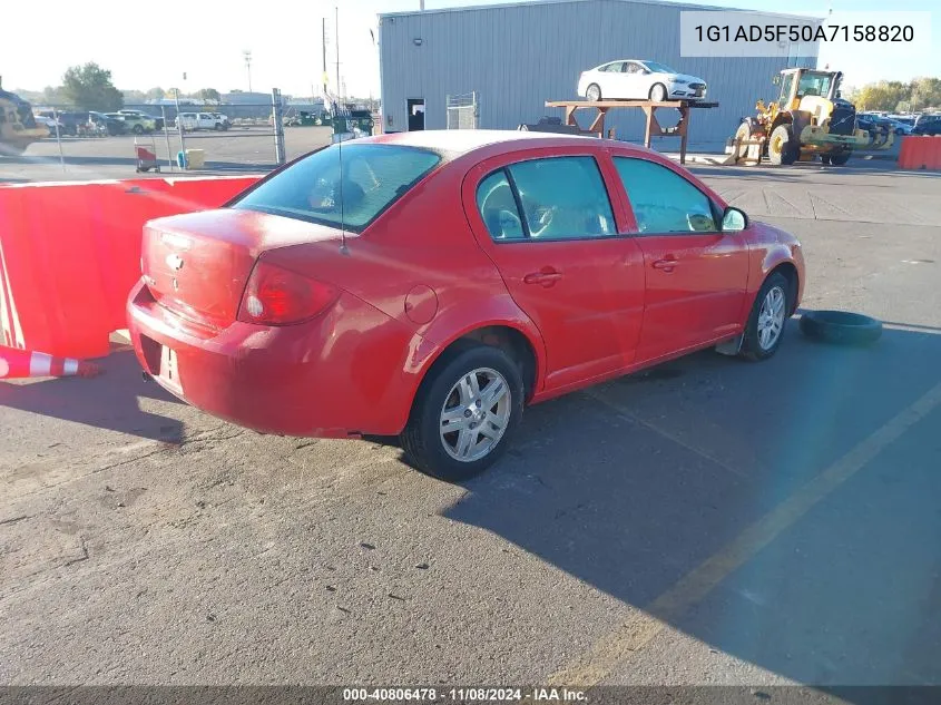 1G1AD5F50A7158820 2010 Chevrolet Cobalt Lt