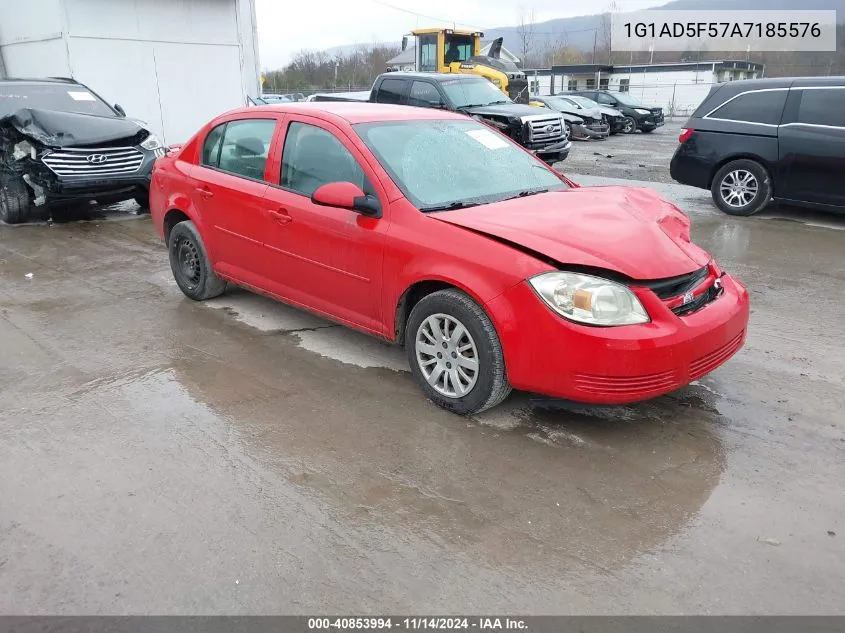 2010 Chevrolet Cobalt Lt VIN: 1G1AD5F57A7185576 Lot: 40853994