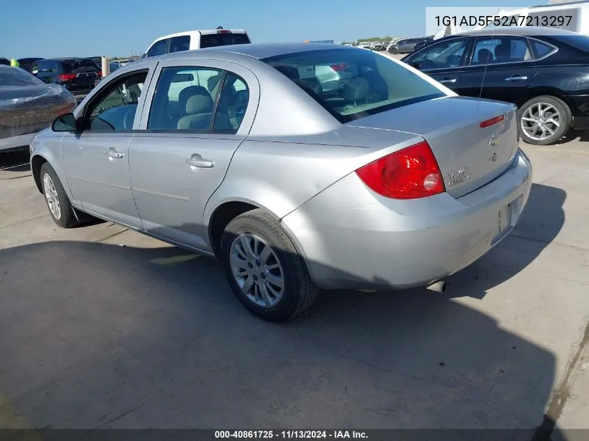 2010 Chevrolet Cobalt Lt VIN: 1G1AD5F52A7213297 Lot: 40861725