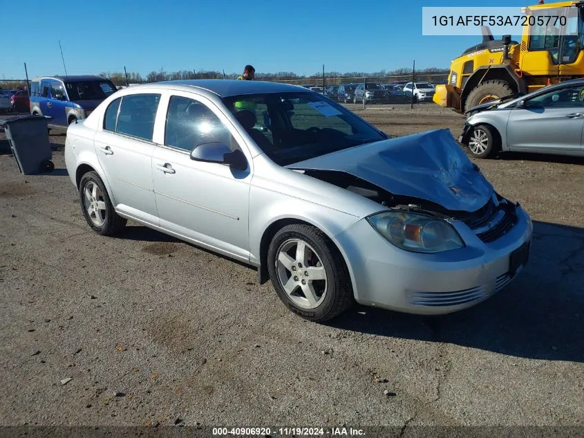 1G1AF5F53A7205770 2010 Chevrolet Cobalt Lt