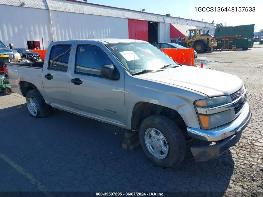 1GCCS136448157633 2004 Chevrolet Colorado Ls