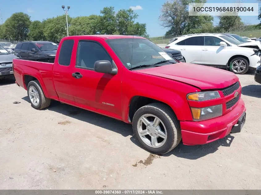 2004 Chevrolet Colorado Ls VIN: 1GCCS196848190044 Lot: 39874360