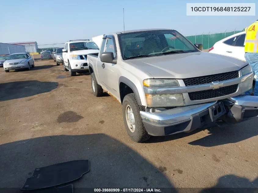 1GCDT196848125227 2004 Chevrolet Colorado Ls